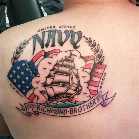 american traditional navy tattoos.